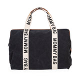 Childhome Mommy Bag Signature Canvas | Parent Tote - My Little Thieves