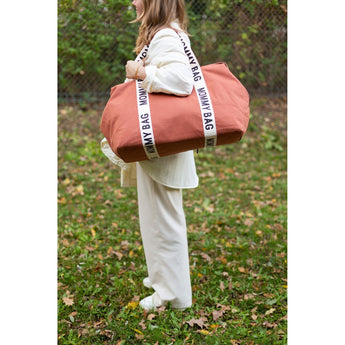 Childhome Mommy Bag Signature Canvas | Parent Tote - My Little Thieves