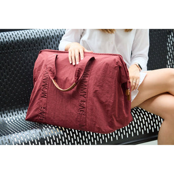 Childhome Mommy Bag Signature Urban | Diaper Travel Bag - My Little Thieves