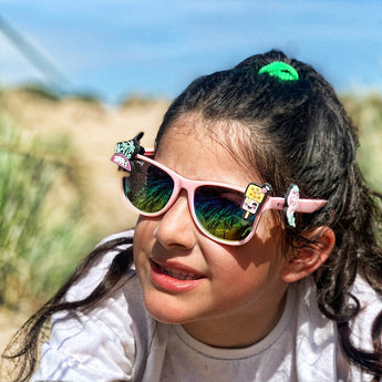 Children’s pink sunglasses & charm kit - Summer - My Little Thieves