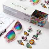 Children’s pink sunglasses & charm kit - Summer - My Little Thieves
