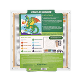 Colorific Canvas Paint by Number Kit - Fantastic Dragon - My Little Thieves