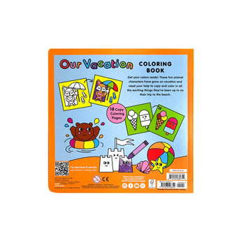 Coloring Book Collection: Princesses, Fairies, Our Day, and Our Vacation - My Little Thieves