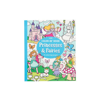 Coloring Book Collection: Princesses, Fairies, Our Day, and Our Vacation - My Little Thieves