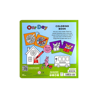 Coloring Book Collection: Princesses, Fairies, Our Day, and Our Vacation - My Little Thieves