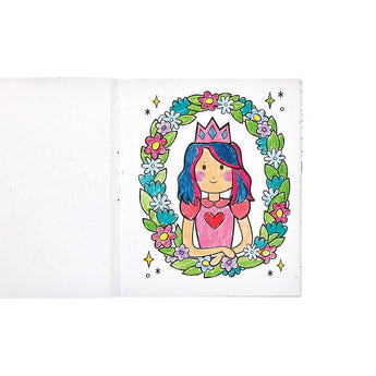 Coloring Book Collection: Princesses, Fairies, Our Day, and Our Vacation - My Little Thieves
