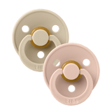 Colour 2 PACK Latex Anatomical Pacifier – Safe & Comfortable for Babies - My Little Thieves