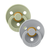 Colour 2 PACK Latex Anatomical Pacifier – Safe & Comfortable for Babies - My Little Thieves