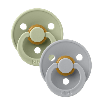 Colour 2 PACK Latex Anatomical Pacifier – Safe & Comfortable for Babies - My Little Thieves