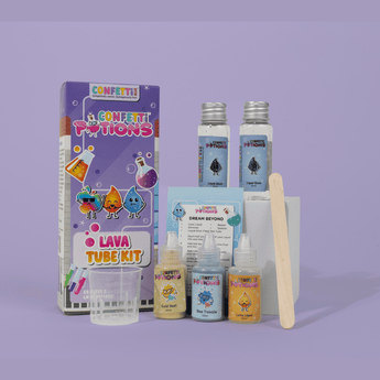 Confetti Blue Lava Tube Diy Kit | Toys - My Little Thieves