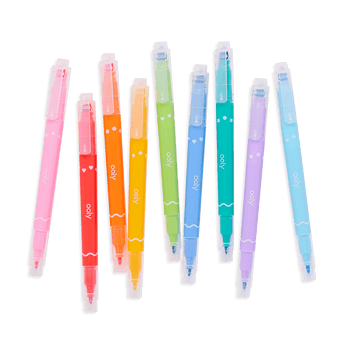 Confetti Stamp Double Ended Markers - Set of 9 - My Little Thieves