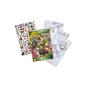 Crayola - Giant Colouring Book - Paw Patrol Jungle Pups - My Little Thieves