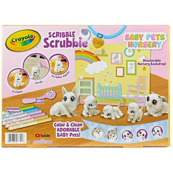 Crayola Scribble Scrubbie Baby Pets Nursery, Baby Animal Toys for Todd - My Little Thieves