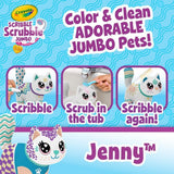 Crayola Scribble Scrubbie Jumbo, Large Posable Animal Toy, 6 Inches, T - My Little Thieves