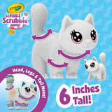 Crayola Scribble Scrubbie Jumbo, Large Posable Animal Toy, 6 Inches, T - My Little Thieves