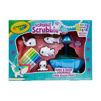 Crayola Scribble Scrubbie Pets Blue Lagoon Playset, Pet Toys For Girls - My Little Thieves