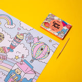 Crazy Paint - Kawaii & Atlas Ready - to - Paint Posters for Kids - My Little Thieves
