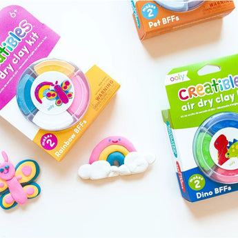 Creatibles D.I.Y. Air - Dry Clay Kit - (Set of 4) - My Little Thieves
