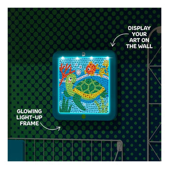 Discovery Dazzle Art Light Up Diamond Painting Kit | 800+ Gems Stem Craft - My Little Thieves