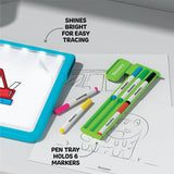 Discovery Kids Glow Tracing Light Up Art Tablet | Drawing Stem Toy - My Little Thieves