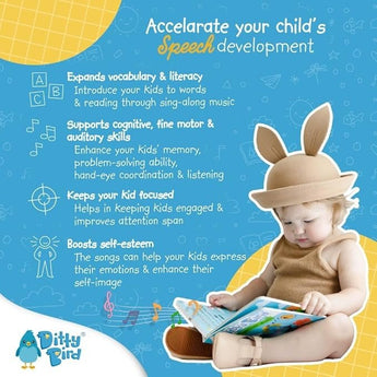 Ditty Bird First 100 Words ” Children's Book For Kids | Books - My Little Thieves