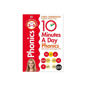 Dk Publishing 10 Minutes A Day Phonics Ks1 | Home Learning Workbook - My Little Thieves