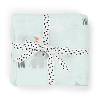 Done By Deer Burp Cloth 2 Pack Playground | Baby Essential - My Little Thieves