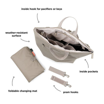Done By Deer Changing Backpack | Hands Free Parent Bag - My Little Thieves