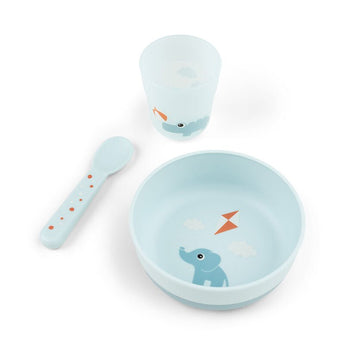 Done By Deer Foodie First Meal Set | Elphee Bowl, Cup & Spoon For Babies - My Little Thieves