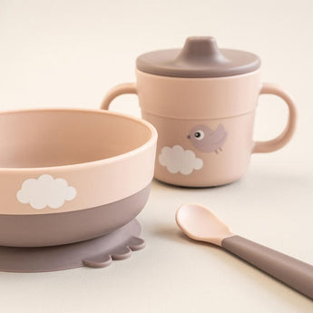 Done By Deer Foodie First Meal Set | Elphee Bowl, Cup & Spoon For Babies - My Little Thieves