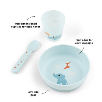 Done By Deer Foodie First Meal Set Playground | Baby Feeding - My Little Thieves