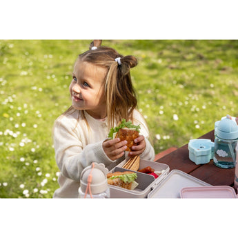 Done By Deer Lunch Box With Divider Tiny Farm | Kids Bento Style Container - My Little Thieves