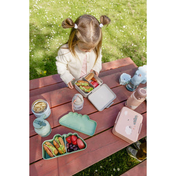 Done By Deer Lunch Box With Divider Tiny Farm | Kids Bento Style Container - My Little Thieves