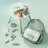 Done By Deer Lunch Box With Divider Tiny Farm | Kids Bento Style Container - My Little Thieves