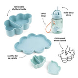 Done By Deer Lunch & Snack Box With Straw Bottle Playground | Kids Meal Set - My Little Thieves