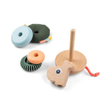 Done By Deer Stacking Tower Raffi Colour Mix | Baby Toys - My Little Thieves