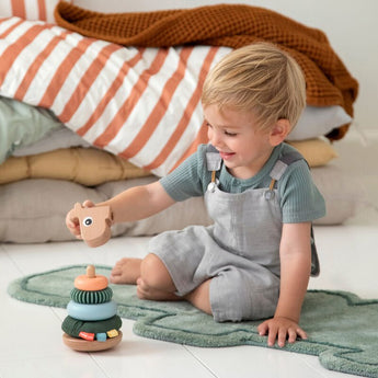 Done By Deer Stacking Tower Raffi Colour Mix | Baby Toys - My Little Thieves