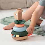 Done By Deer Stacking Tower Raffi Colour Mix | Baby Toys - My Little Thieves