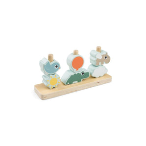 Done By Deer Stacking Toy Happy Clouds Colour Mix | Baby Toys - My Little Thieves