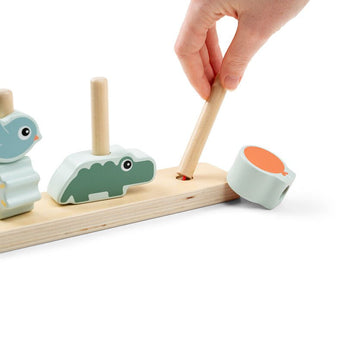Done By Deer Stacking Toy Happy Clouds Colour Mix | Baby Toys - My Little Thieves