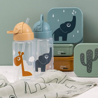 Done By Deer Straw Bottle | Playful Playground Design Kids Water Bottle - My Little Thieves
