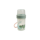 Done By Deer To Go 2 Way Snack Container Large | Croco Design Kids Container - My Little Thieves
