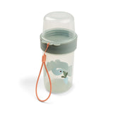Done By Deer To Go 2 Way Snack Container Large | Croco Design Kids Container - My Little Thieves
