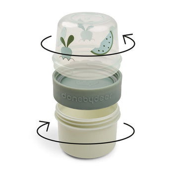 Done By Deer To Go 2 Way Snack Container Small | Birdee Design Toddler Container - My Little Thieves