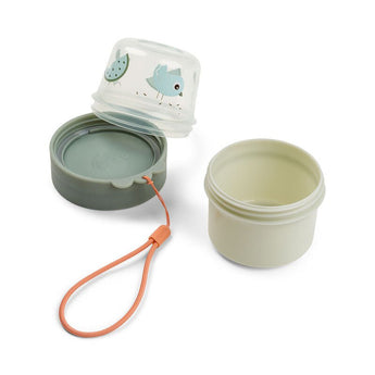 Done By Deer To Go 2 Way Snack Container Small | Birdee Design Toddler Container - My Little Thieves