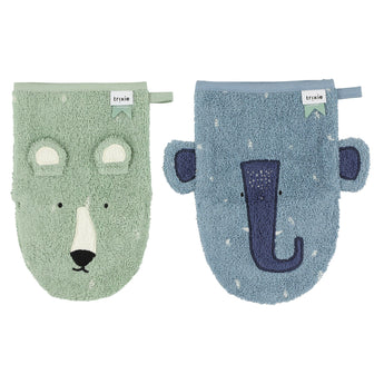 Eco Friendly Kids Washcloths 2 Pack | Trixie Soft Baby Gift - My Little Thieves