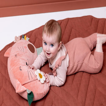 Eco Friendly Tummy Time Pillow For Babies | Trixie Sensory Play Support - My Little Thieves