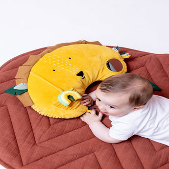 Eco Friendly Tummy Time Pillow For Babies | Trixie Sensory Play Support - My Little Thieves