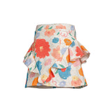 Embroidered Multicolored Flower Top & Skirt Jean Embroidery Set - My Little Thieves