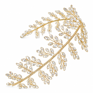 My Little Thieves Gold Enchanted Leaf Kids Tiara